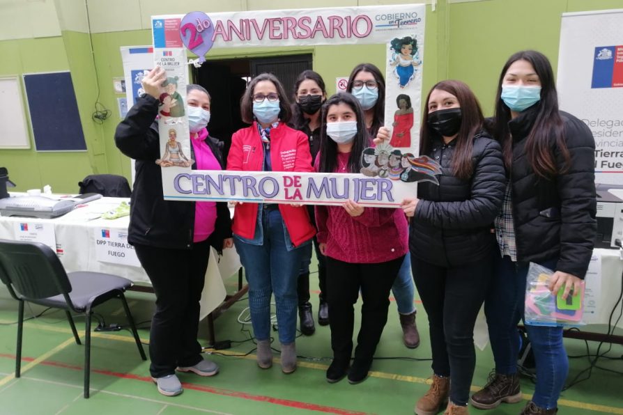 DPP DE TIERRA DEL FUEGO Y CENTRO DE LA MUJER CELEBRAN 2° ANIVERSARIO EN UN NUEVO GOBIERNO EN TERRENO