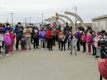 DPP DE TIERRA DEL FUEGO PARTICIPA EN PREMIACIÓN CORRIDA KIDS EN LA COMUNA DE PORVENIR