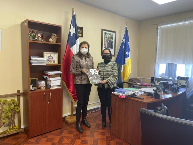 SALUDO PROTOCOLAR DE DEFENSORA REGIONAL A DPP DE TIERRA DEL FUEGO