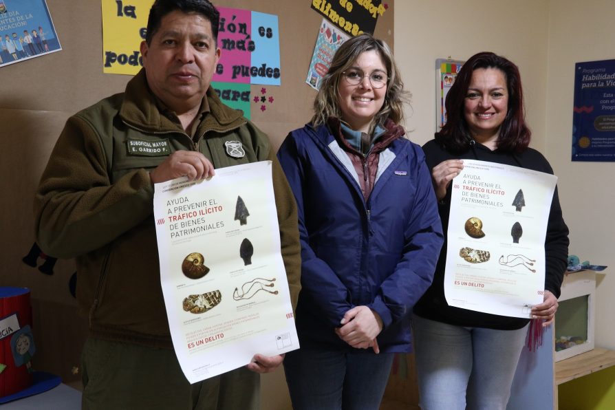 Delegación se une a campaña para la prevención de tráfico ilícito de bienes patrimoniales