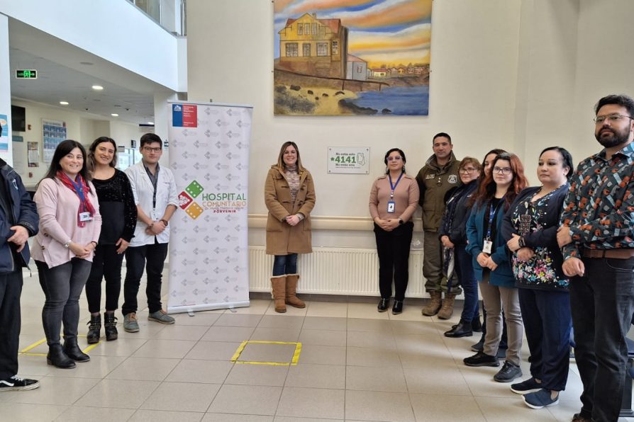 “No estás Solo, No estás Sola” y su línea *4141 de prevención del suicidio son impulsados en Hospital de Porvenir