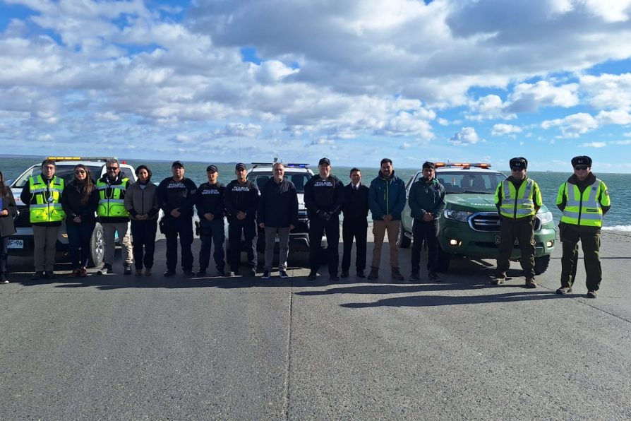 Operativo de seguridad en Bahía Azul refuerza coordinación interinstitucional en Tierra del Fuego