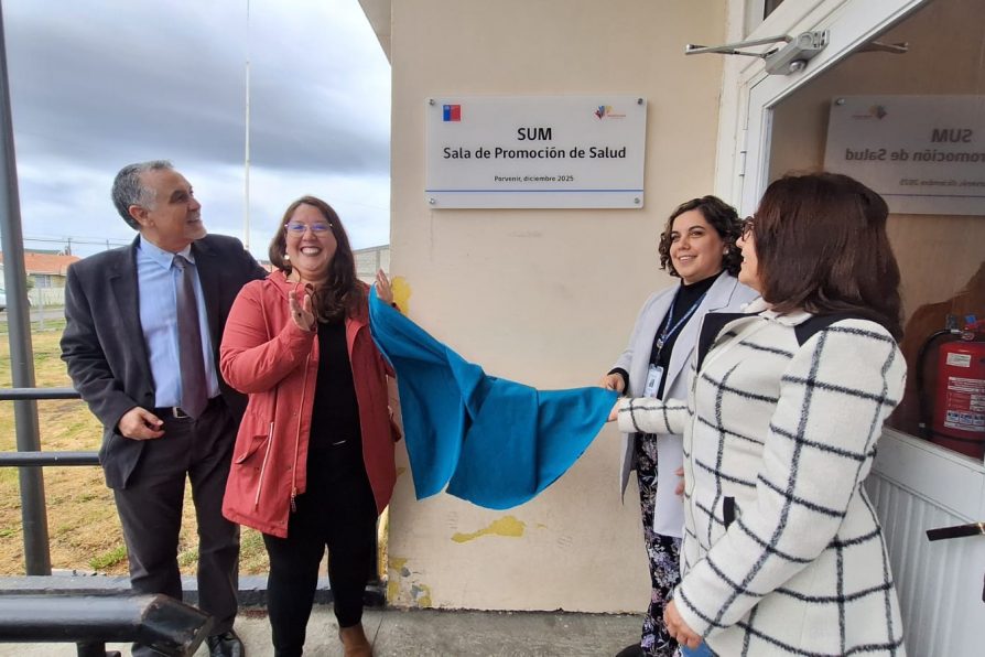 Oficializan Sala de Promoción de la Salud en Porvenir como hito en prevención y bienestar comunitario