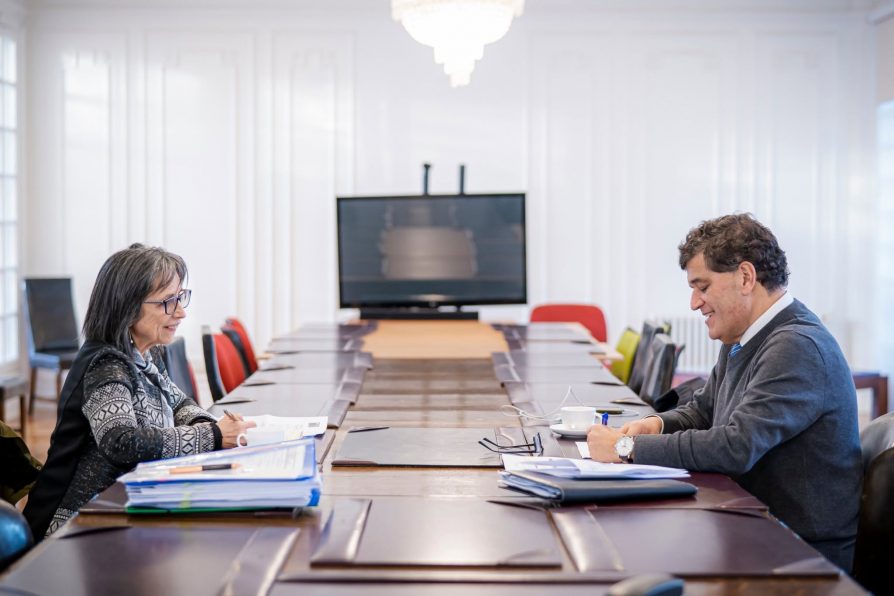 Reunión de trabajo aborda gestión territorial entre la Delegación Presidencial y la DGI