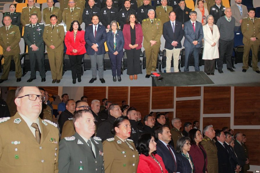 Delegada Presidencial participa en clausura de seminario de capacitación para inspectores municipales y Carabineros
