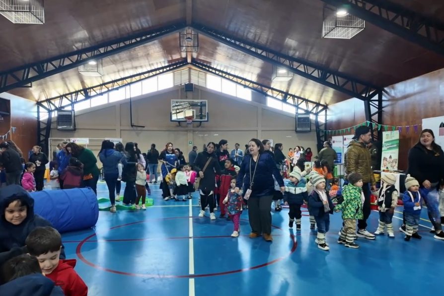 Festival de la Niñez reunió a niños de Porvenir en el aniversario de Fundación Integra